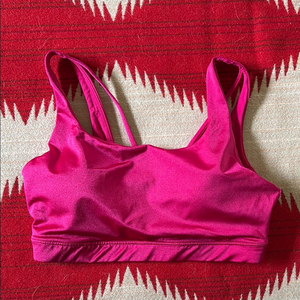 Athleta Vibrant Pink Women's Sports Bra